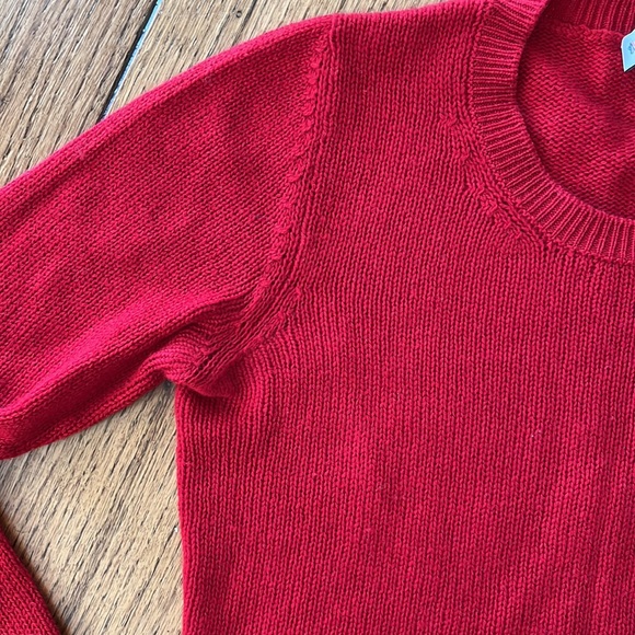 Moncler red cashmere sweater - Picture 11 of 14